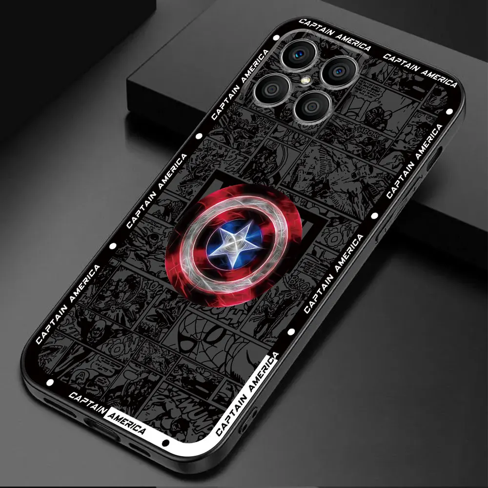 Marvel Logo Phone Case for Honor 90 Pro 8X 70 X8 Magic5 Lite X6a X6 X9a X7 X8a Magic5 TPU Soft Bumper Cover