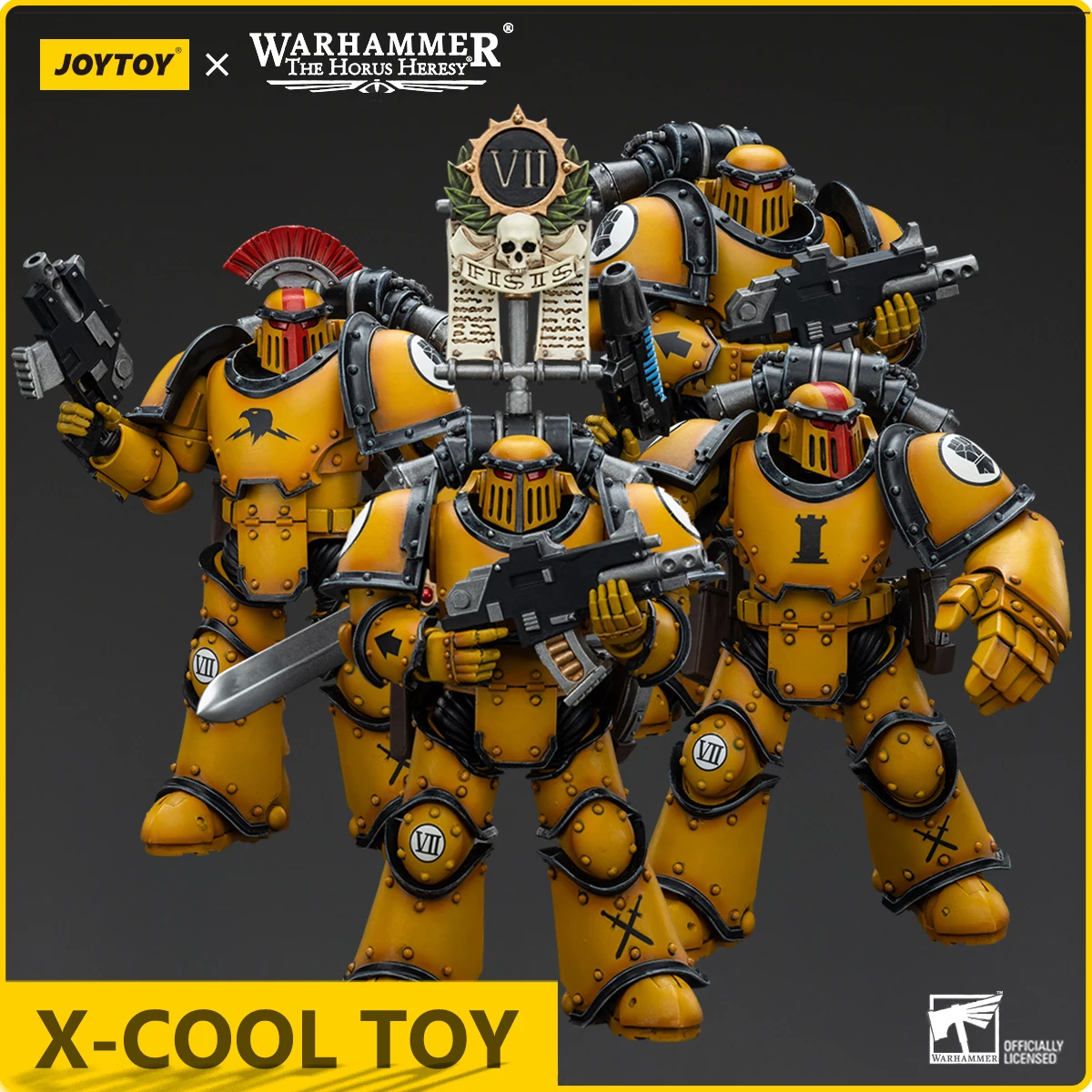 Joy Toy Warhammer The Horus Heresy Action Figure Imperial Fists Legion MkIII Tactical Squad Joint Movable Figurine Model Toys