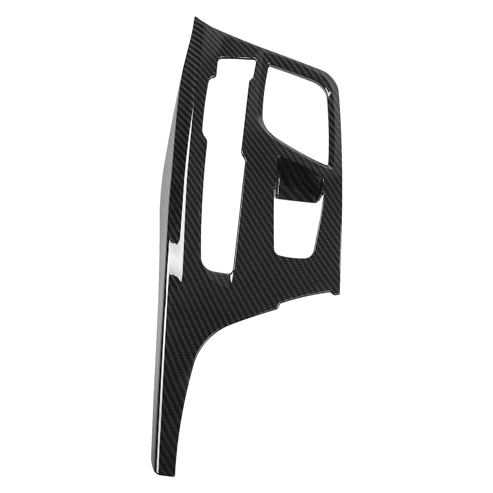 Carbon Fiber Style ABS Plastic Car Center Console Gear Shift Panel Cover Trim for BMW 5 Series G30 2017-2018 Car Sticker