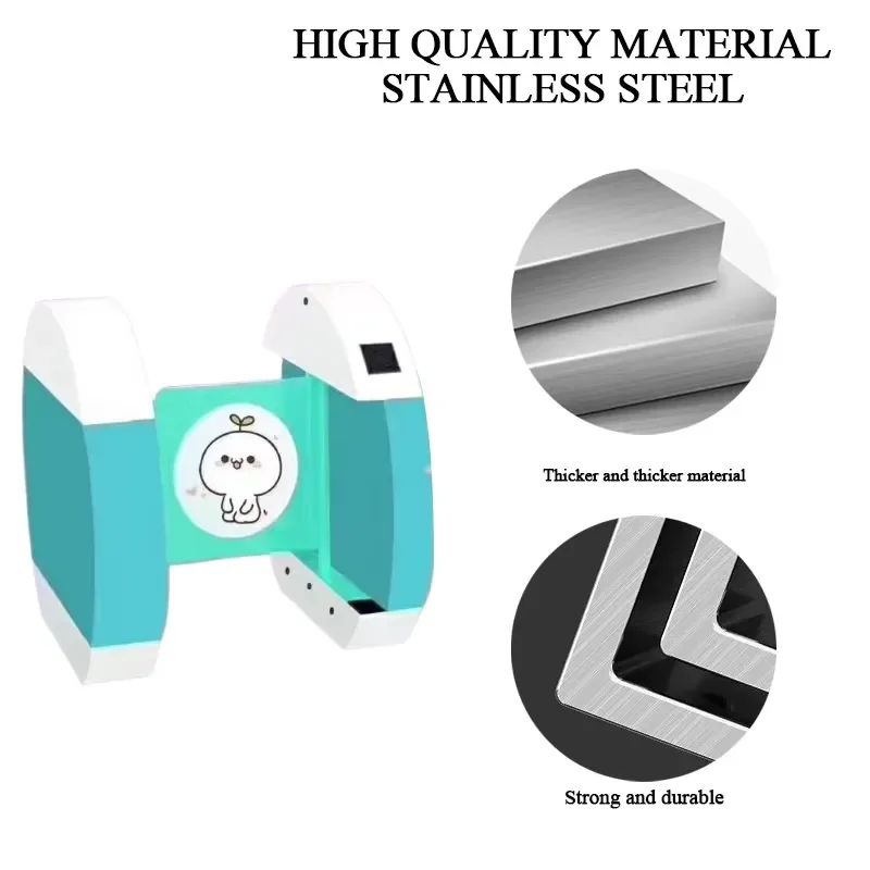 High Quality Cute Style Smart Swing Turnstile Gate Reliable and Secure Access Control for Schools