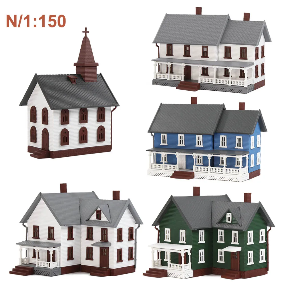

Evemodel 1 Unit N Scale Model Dwelling House Kit Pre-built Building