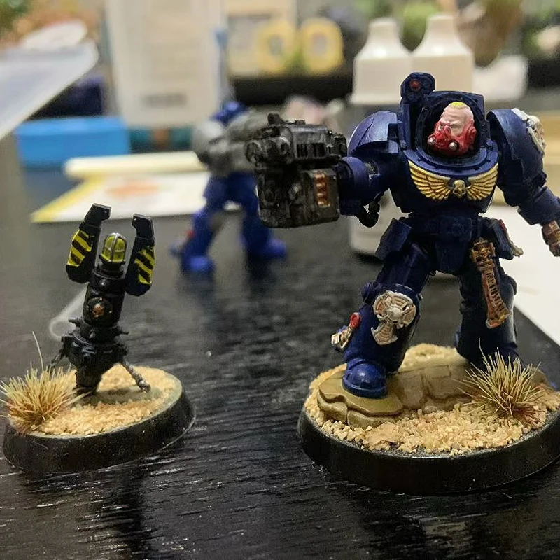 8 مللي متر/10 مللي متر خصلات عشب مصغرة واقعية لتخطيط قطار السكك الحديدية HO OO/المناظر العسكرية/المعرّة/بندقية دام/ديوراما 1 صندوق