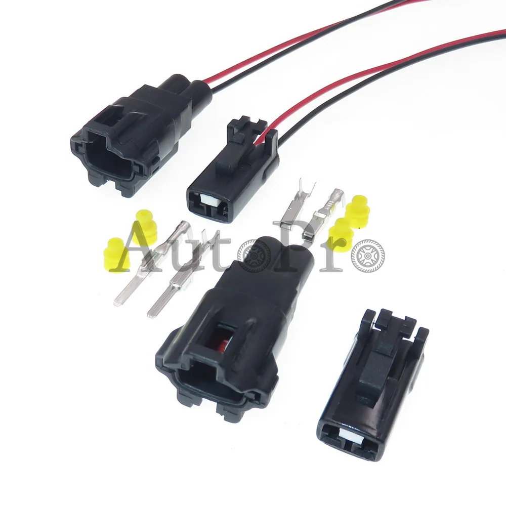 

1 комплект, автомобильная пластиковая розетка с 2 отверстиями для KIA Hyundai разъем датчика ABS 7283-7029-40 7282-7029-40