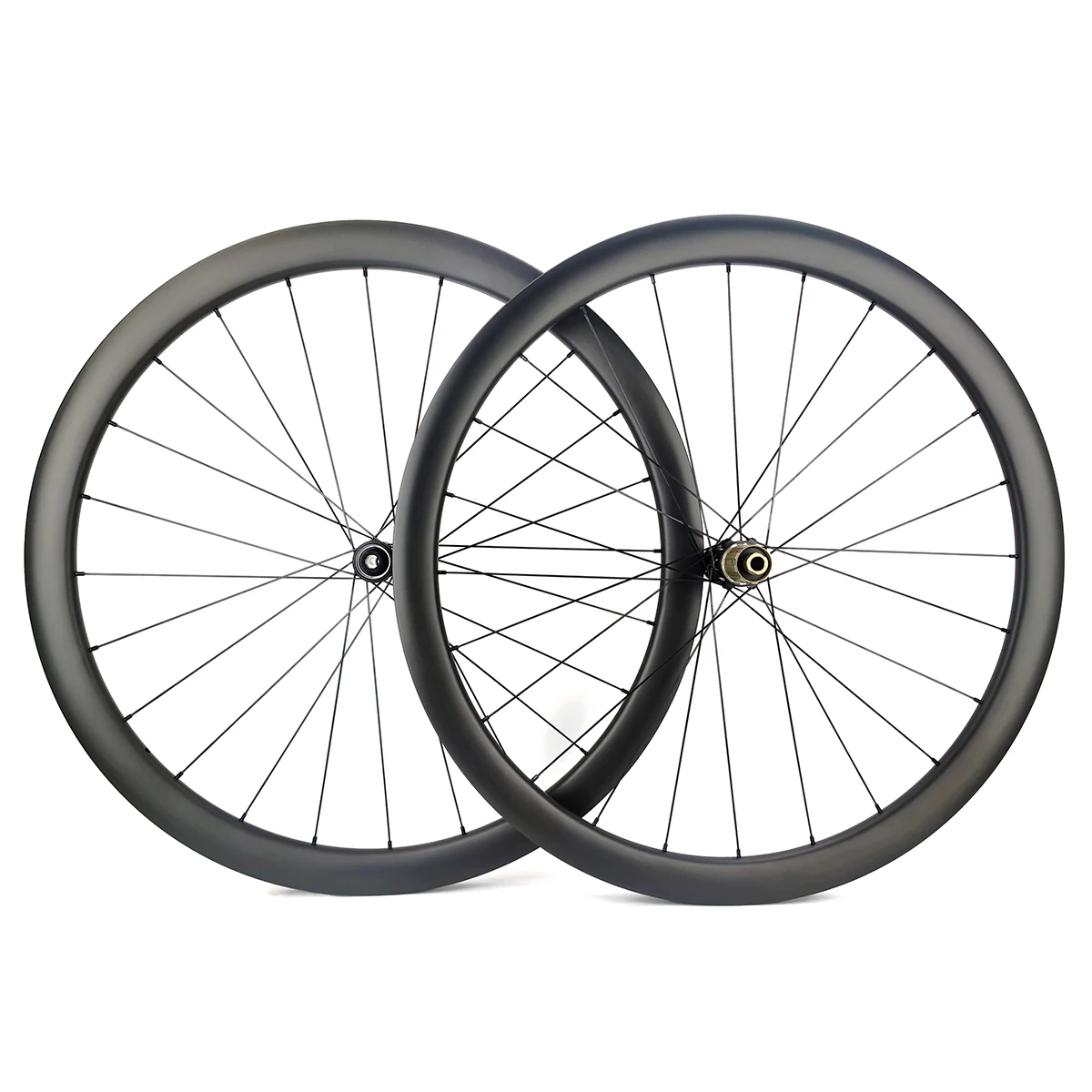 

Gravel 700c Disc Bike Carbon Wheelset 40x28 All Road Cyclocross Rims 40mm Deep 28mm Width Hook/Hookless Tubeless Clincher Wheels