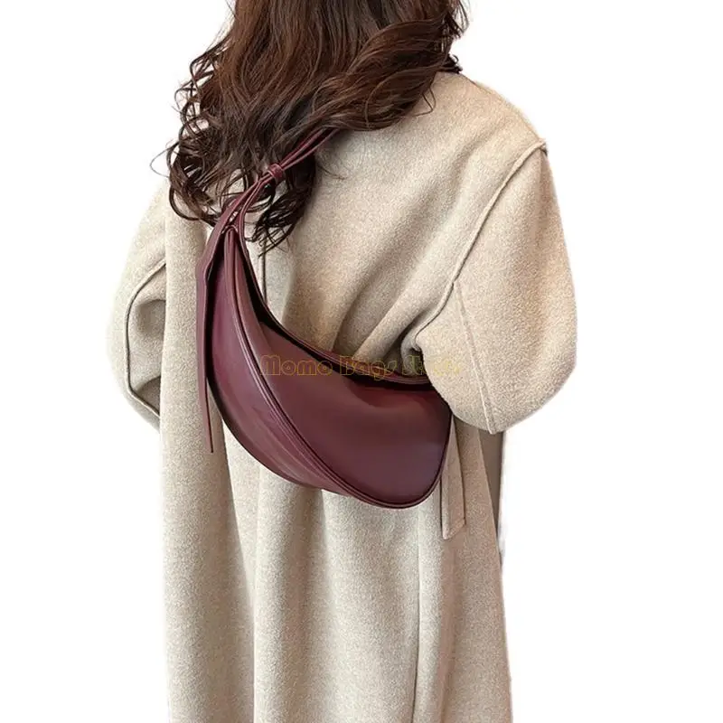 

X90D Armpit Bag Large Capacity PU Leather Shoulder Bag for Women Trendy Versatile Underarm Bag Large Capacity Crossbody Bag