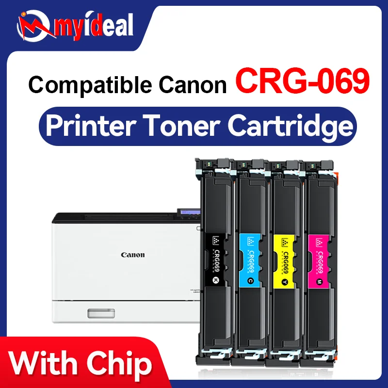 

С чипом CRG-069 Тонер-картридж CRG069 Совместим с принтером CANON LBP673CDN 673CDW MF750 LBP674CX MF752CDW MF756CX