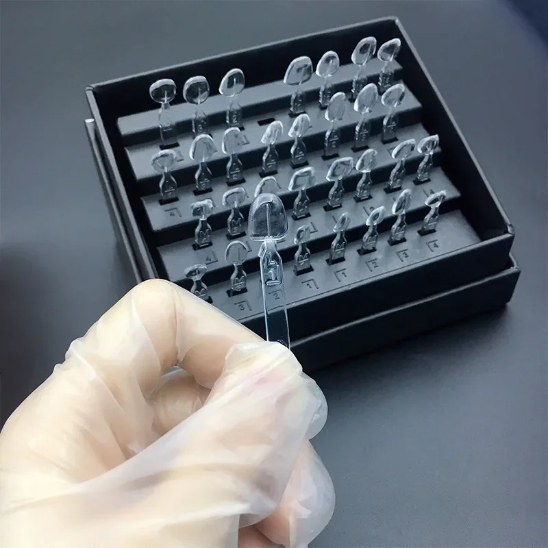 Teeth Veneers Mold Dentals Porcelains Teeth Veneers Dentals Directs Composites Templates System/YP 32pcs