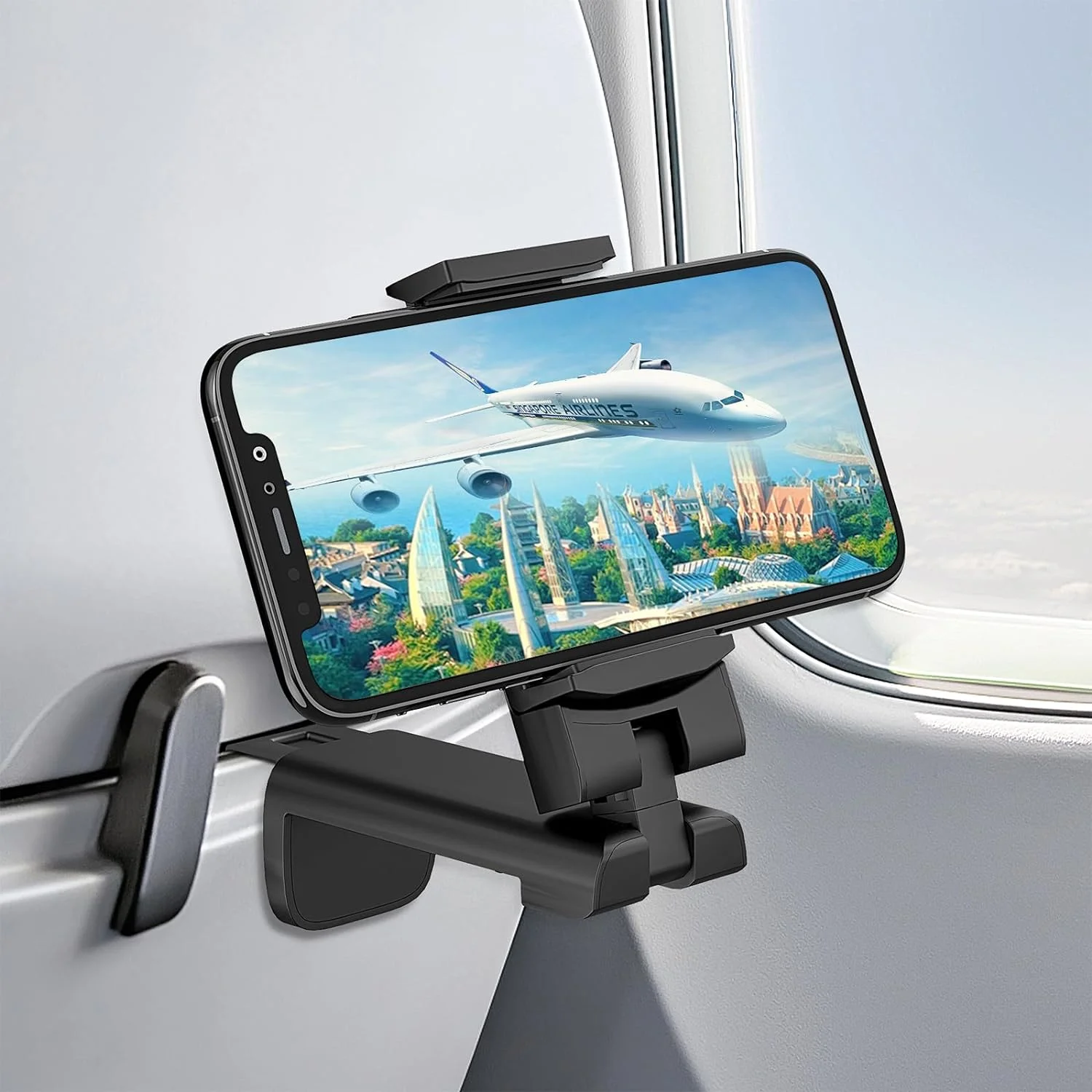 

Pop Pop Mobile Phone Holder Portable Travel Holder Desktop Flight Folding Rotatable Selfie Stand For Watching Dramas And Learnin