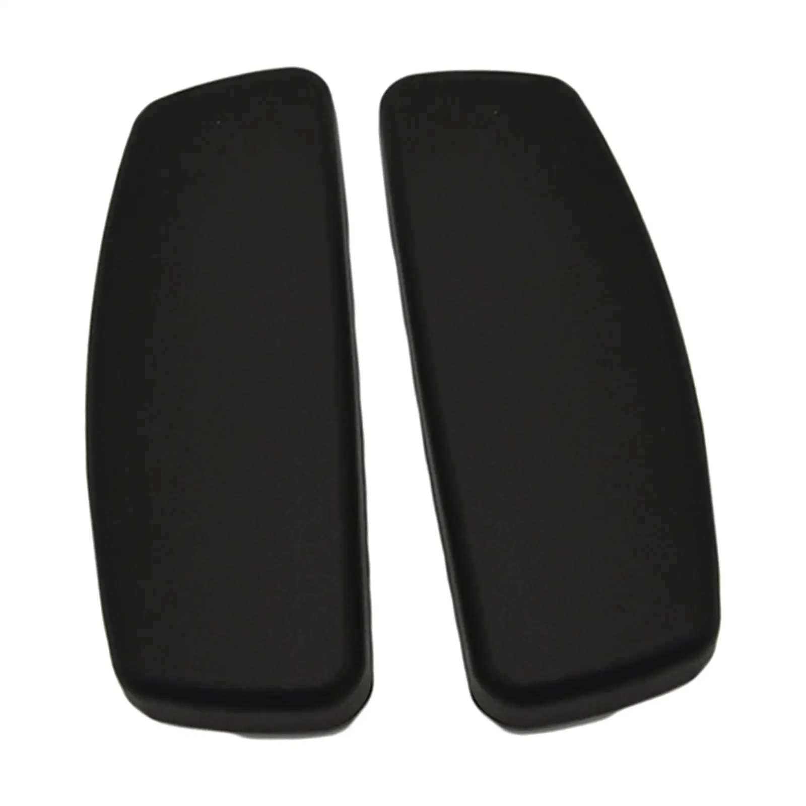 2Pcs Office Chair Replacement Armrest Arm Pads Caps Waterproof Easy to Install Office Chair Parts Desk Chair Arm Pads Arm Rest