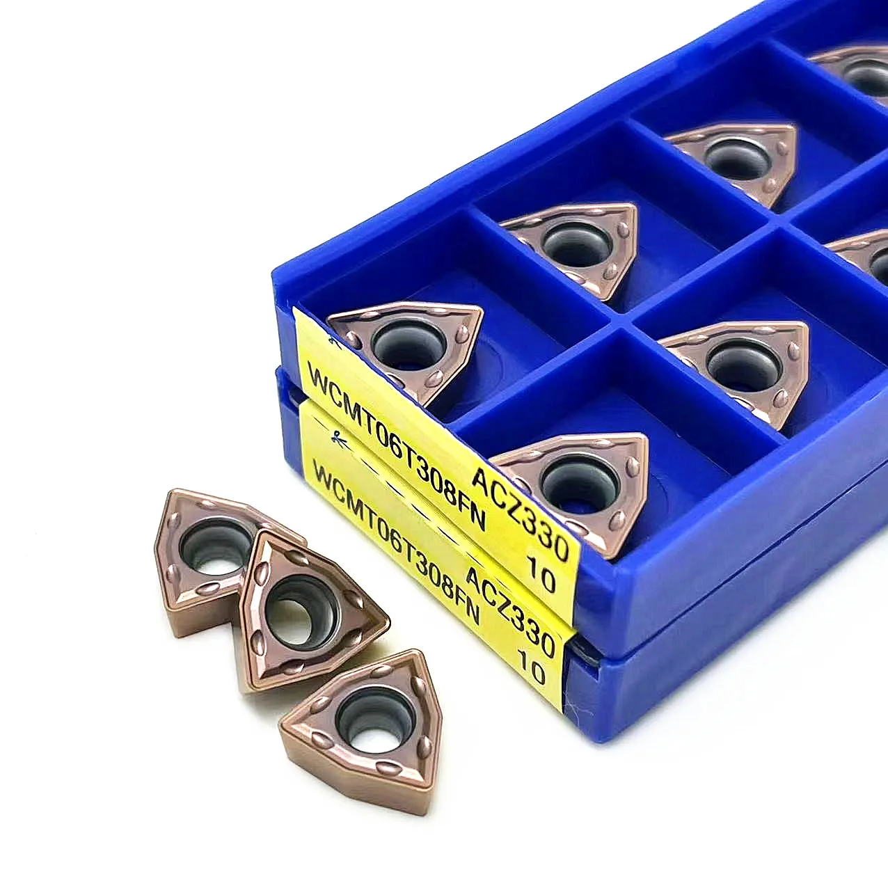 10PCS macchina utensile di alta qualità muslimfn ACZ330 strumento WCMT inserto per tornitura U trapano utensile da taglio strumento per tornio muslimn