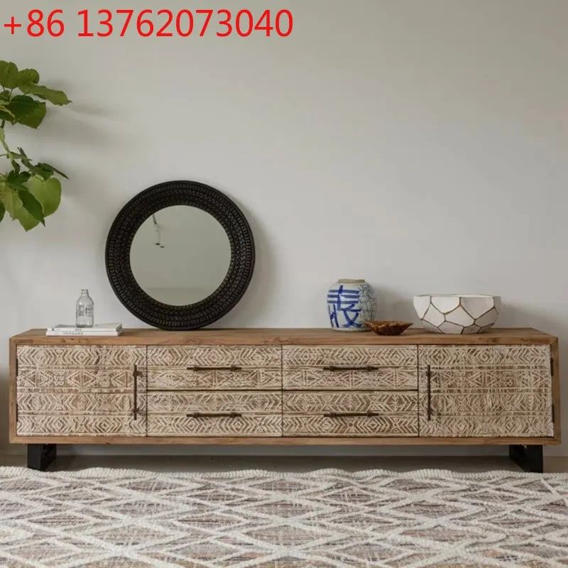 Art Deco European Tv Cabinet Decoration Luxury Nordic Accessories Tv Stand Center Designer Muebles Para Hogar Room Furniture
