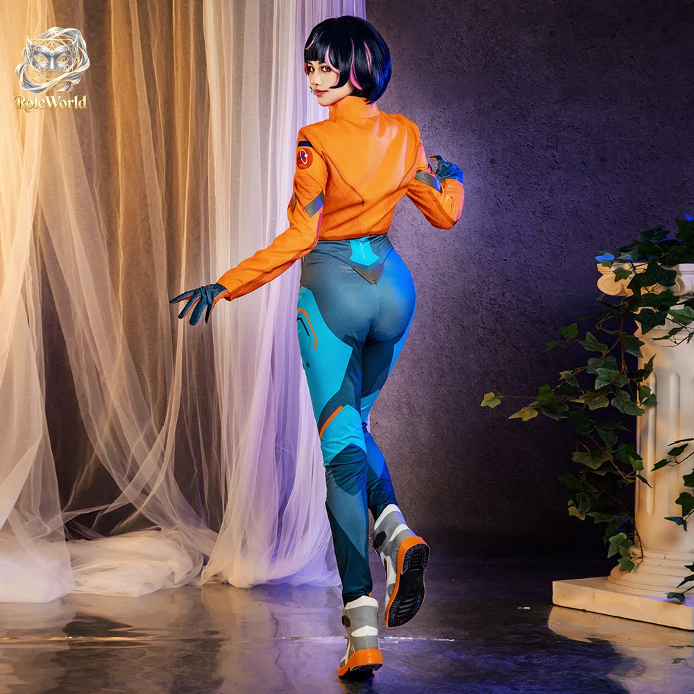 ชุดคอสเพลย์จูโน่จากเกม Overwat - Anime Cosplay Photoshoot บทวิจารณ์และราคา