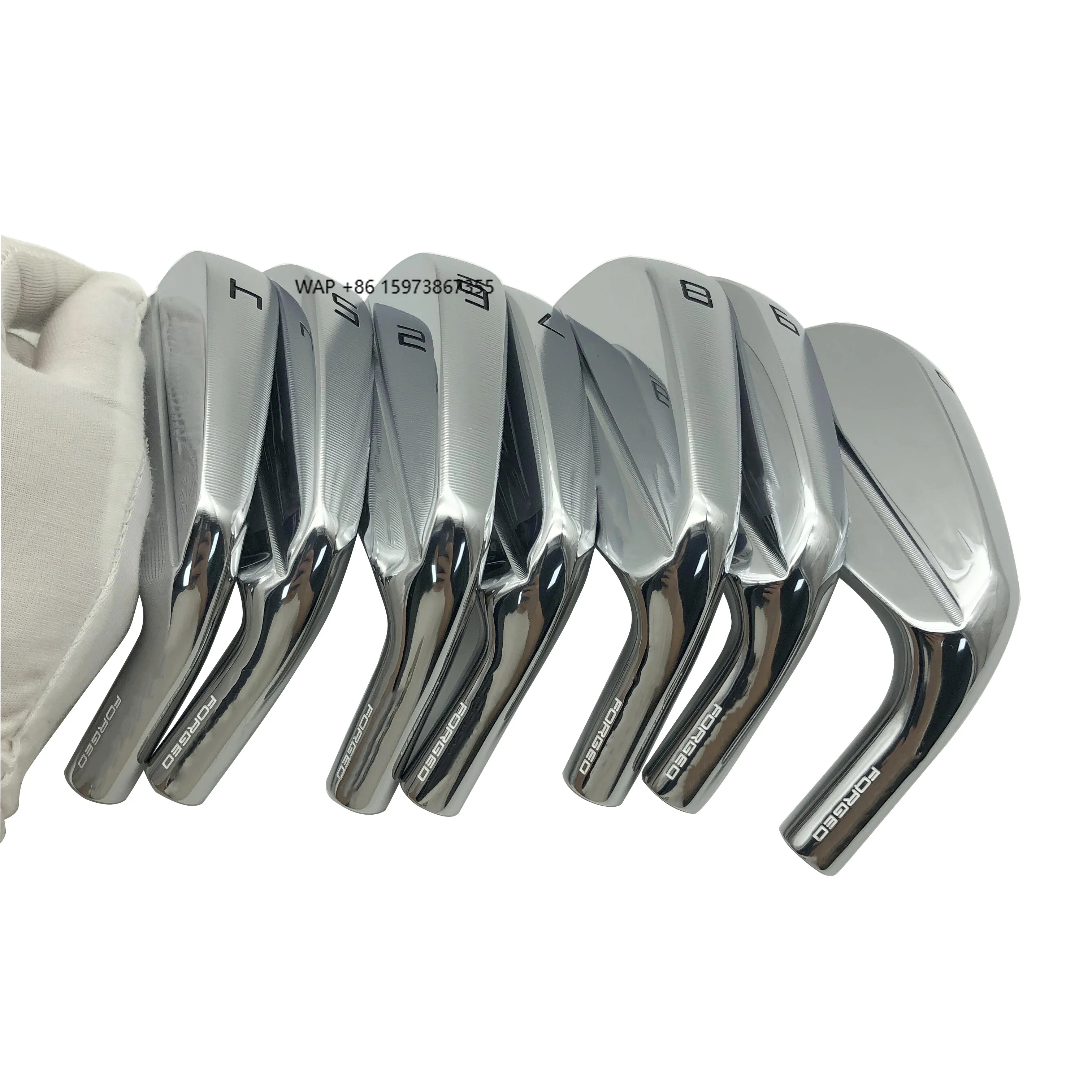 

Forged Blade Golf Clubs Iron Sets With Forged Design for Enhanced Performance Silver Black Golf Irons Set