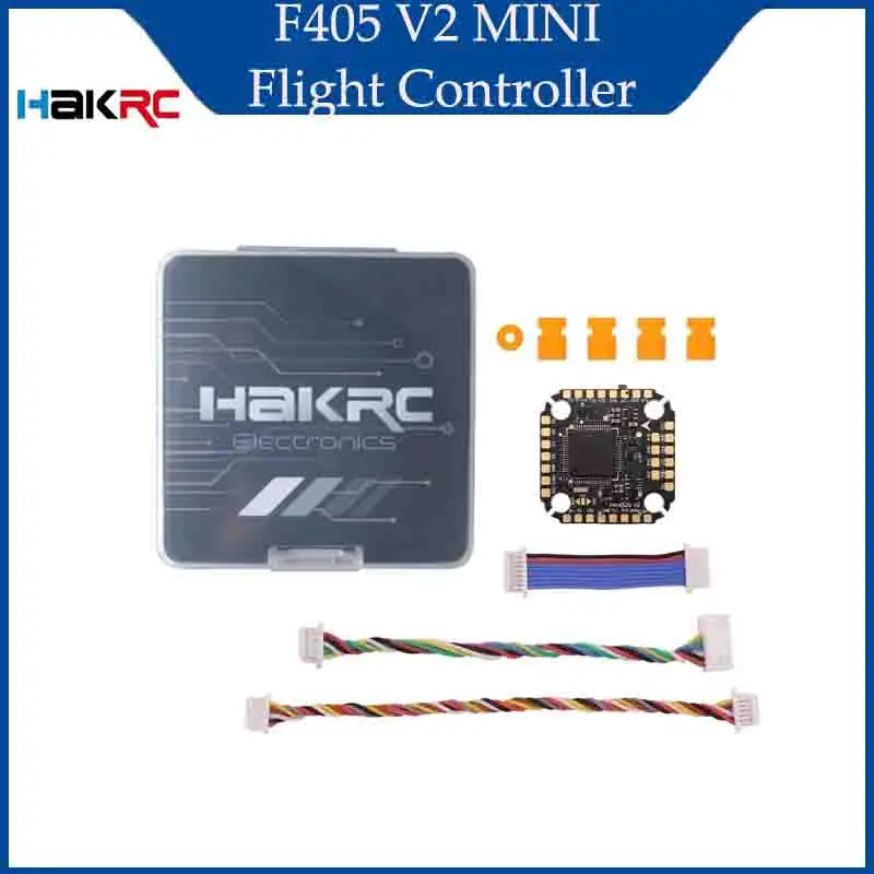 

HAKRC F405 V2 MINI Flight Controller ICM42688 With Barometer Gyroscope Dual BEC 5V/3A 9V/2.5A for FPV Racing Freestyle Drone RC