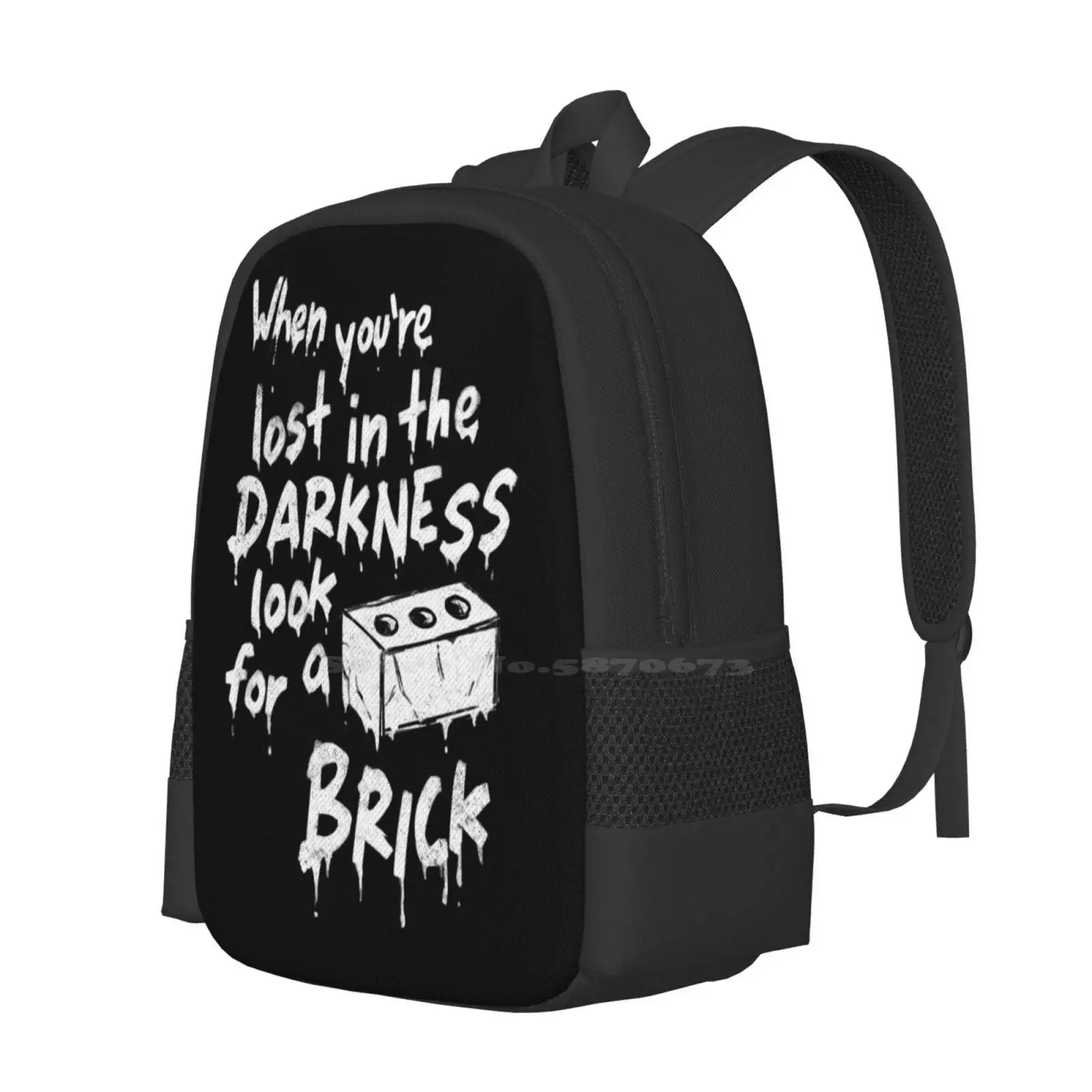 Look For A Brick The Last Of Us Fireflies Hot Sale Schoolbag Backpack Fashion Bags Look For A Brick The Last Of Us Tlou