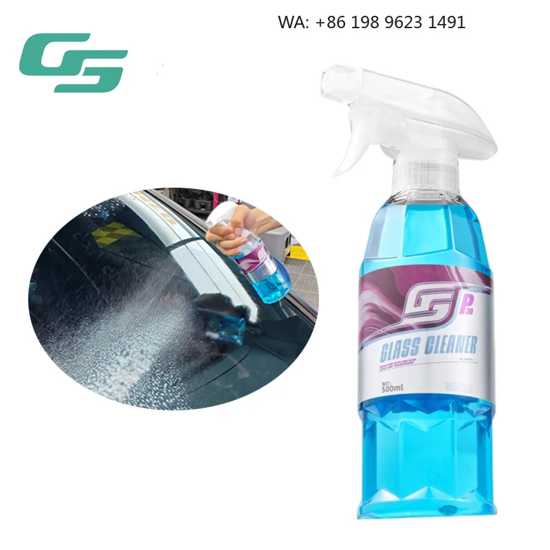 

Quick Acting Glass Dirt Remover, Easy Clean Protector Liquid for Auto Window Surface Daily Maintenance
