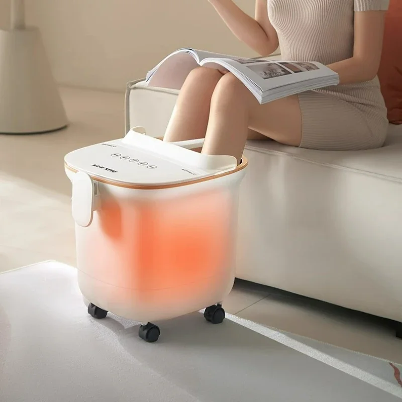 Heating Constant Temperature Automatic Deep Bucket Pedicure Spa Foot Bath Bucket Electric Massage Bath Foot Health Feet Massage