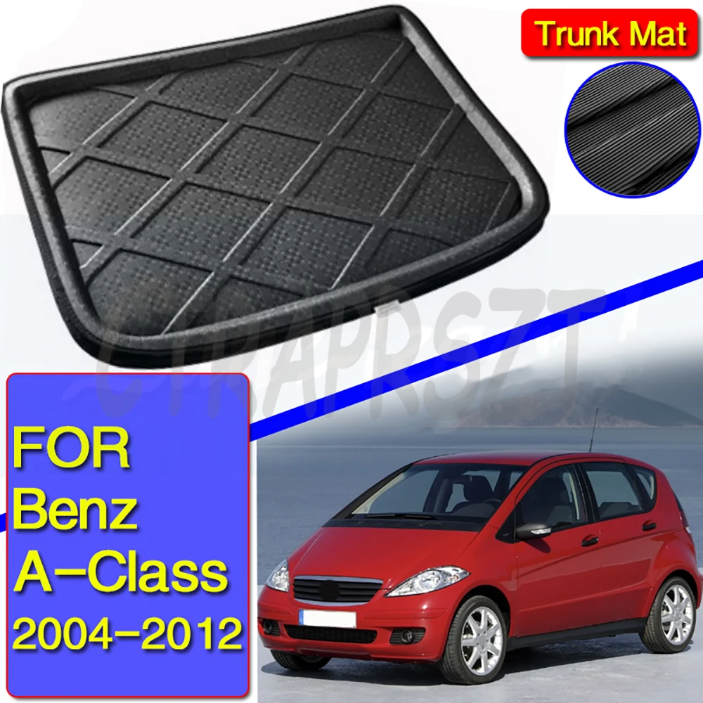 

For Mercedes BENZ A-Class A160 A180 Estate Wagon 2004-2012 Rear Cargo Boot Tray Liner Trunk Floor Mat Carpet Mud Kick