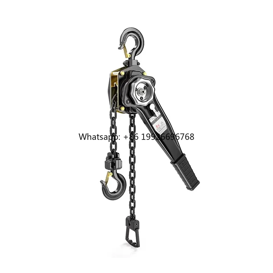 

Customized Manual Lever Chain Pulley Hoist Block Lever Block Chain Hoist 1.5 Ton Lever Block