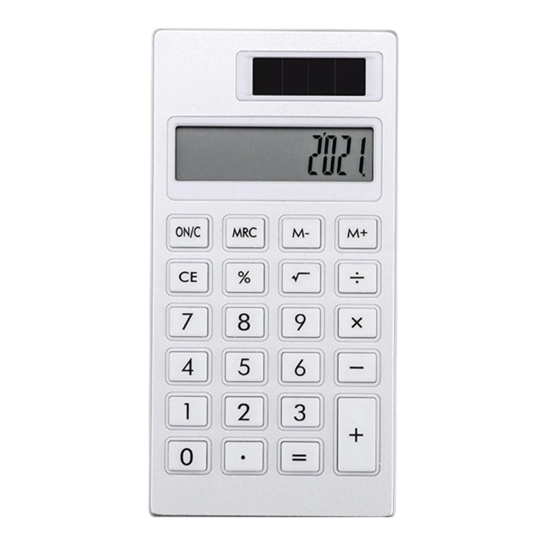 12Digits Calculator Student Thin and Small Solar Calculator for School & Office Electronic Calculators Dropship