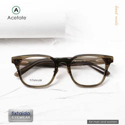 999.9 same design men's inverted trapezoidal glasses reverse R hinge titanium recurve bow spring, NP156 optical eyeglasses