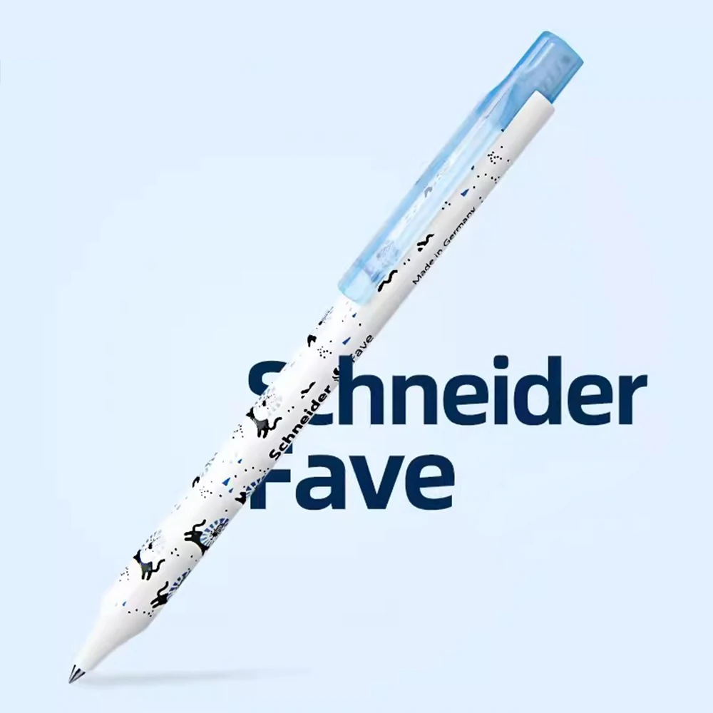 أقلام جل شنايدر الألمانية Fave سلسة سريعة الجفاف G2 عبوة قلم أسود نمط الحيوان 0.5 مللي متر أدوات مكتبية للمدرسة اللطيفة