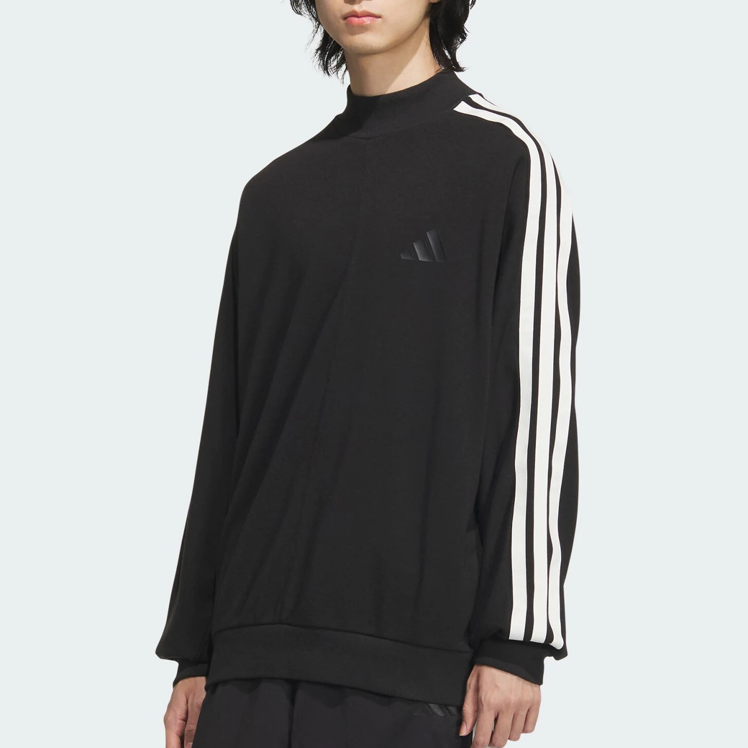 

Adidas Originals Men's Loose Casual Long Sleeve Hooded Sweatshirt JL6080