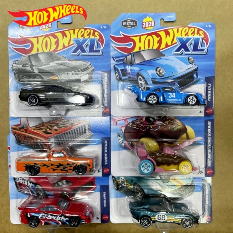 

Оригинальные коллекционные модели машинок Hot Wheels 1:43 XL, новинка 2026 года, серия Die Casting, игрушки-сюрпризы, подарок