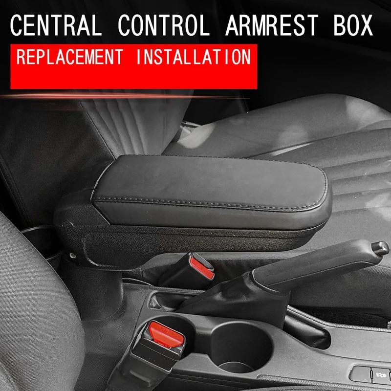 1Set Car Interior Center Console Armrest Box Water Cup Holder For Toyota Yaris/Yaris Hatchback/Yaris Cross Storage Box