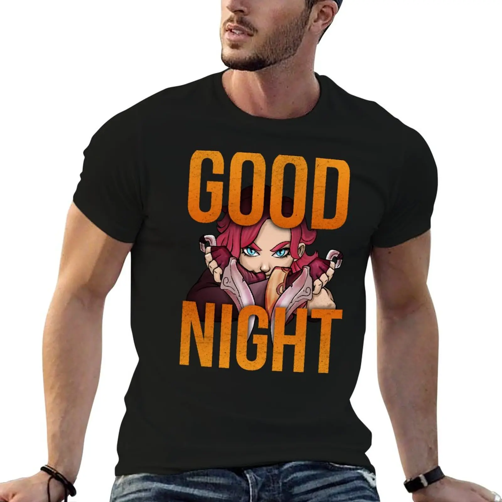 Good Night T-Shirt Casual Daily Graphic Tee