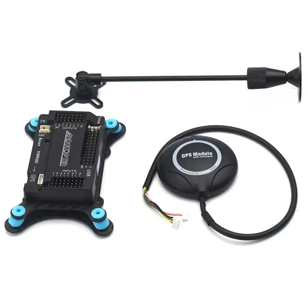 APM2.8 APM 2.8 vluchtcontroller met M8N GPS met GPS-standaard met schokdemper met kabel voor RC Quadcopter Multicopter