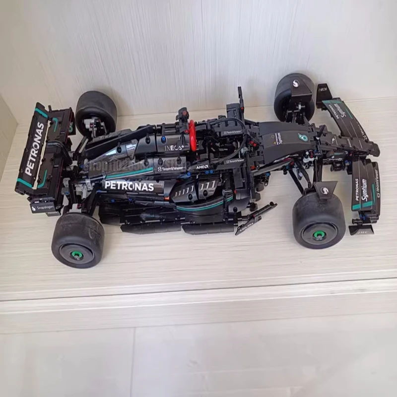 1642Pcs Technical Speed Race Car Building Blocks F1 W14 E Performance Assemble Bricks Vehicle Toys Gifts For Adult Boy