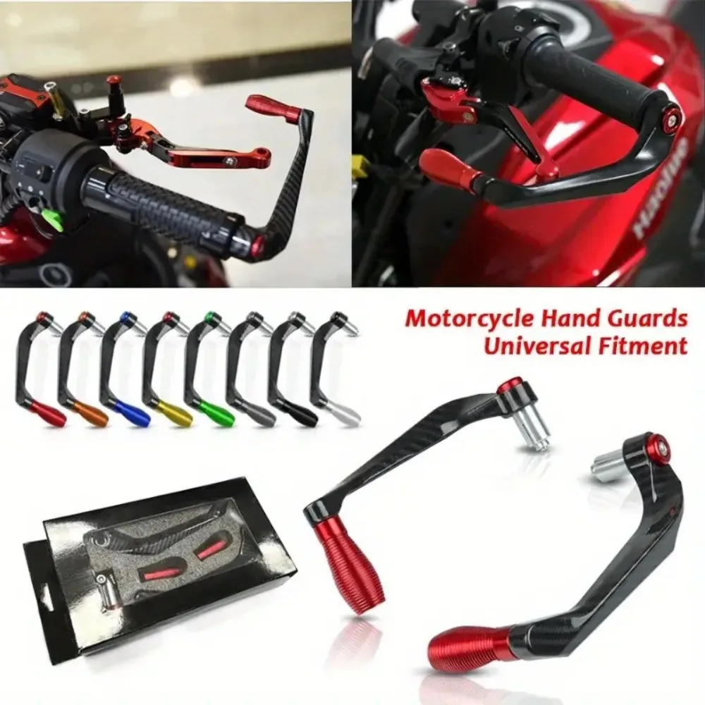 Motorcycle Hand Guard CNC Aluminum Alloy Handlebar Brake Clutch Lever Hand Guard Protector Modification Accessories Handguard