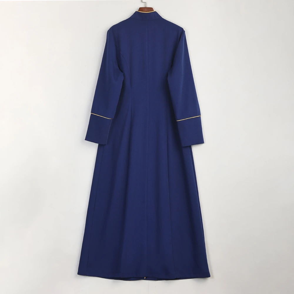 Fotografia 7: Vestido Litúrgico Feminino para Coro, Sotaina Romana, Túnica Clerical e Traje de Púlpito