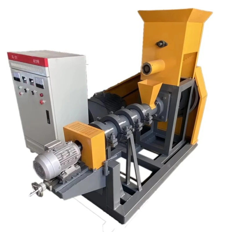 New Good Quality Fish Feed Pellet 50kg 100kg 200kg Fish Feed Processing Extruder High Productivity CE ISO Certified