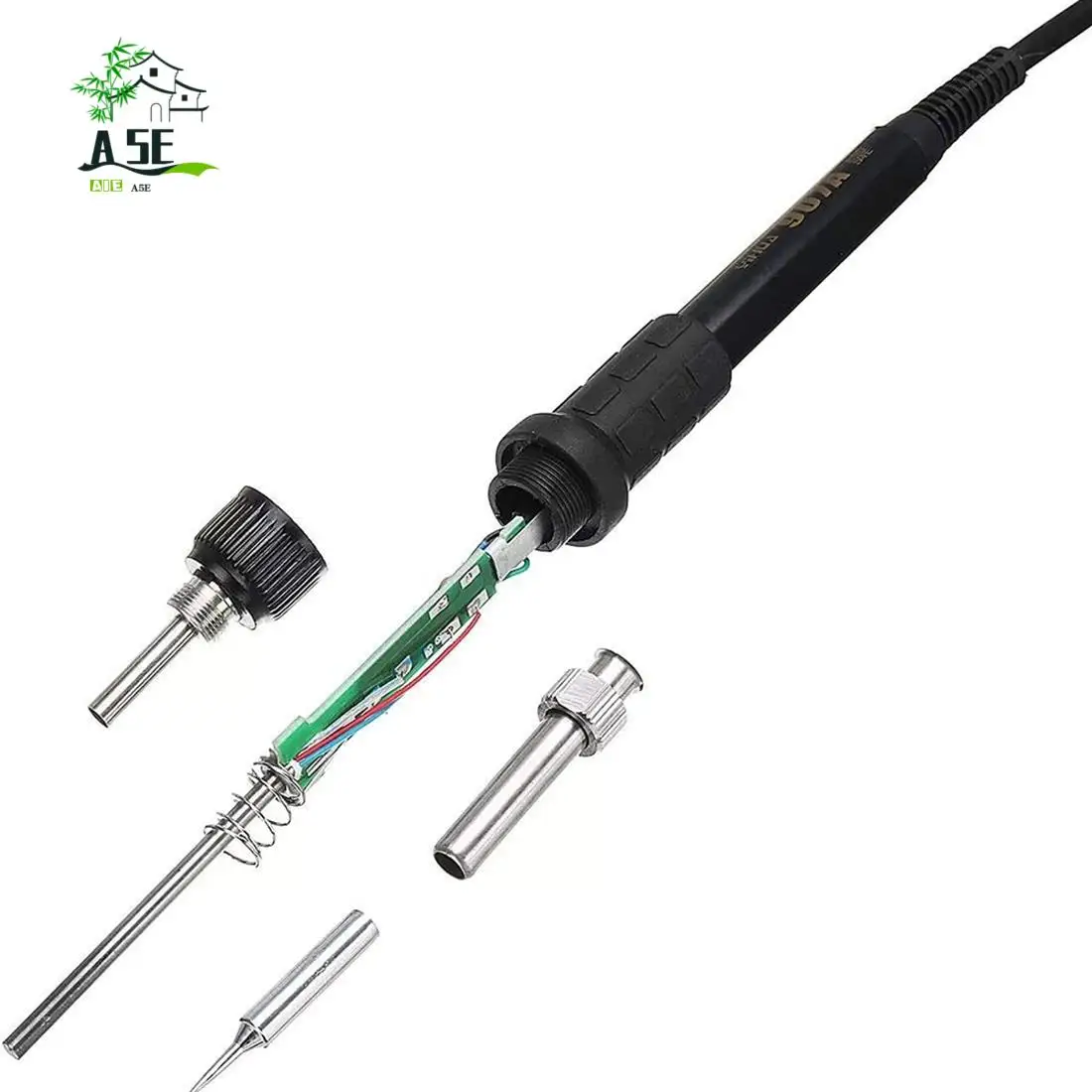 

A05E-Soldering Iron Handle For Yihua 936 936A 937D 8786D 852 852D Solder Stations 50W High Temperature Welding Repair Tools