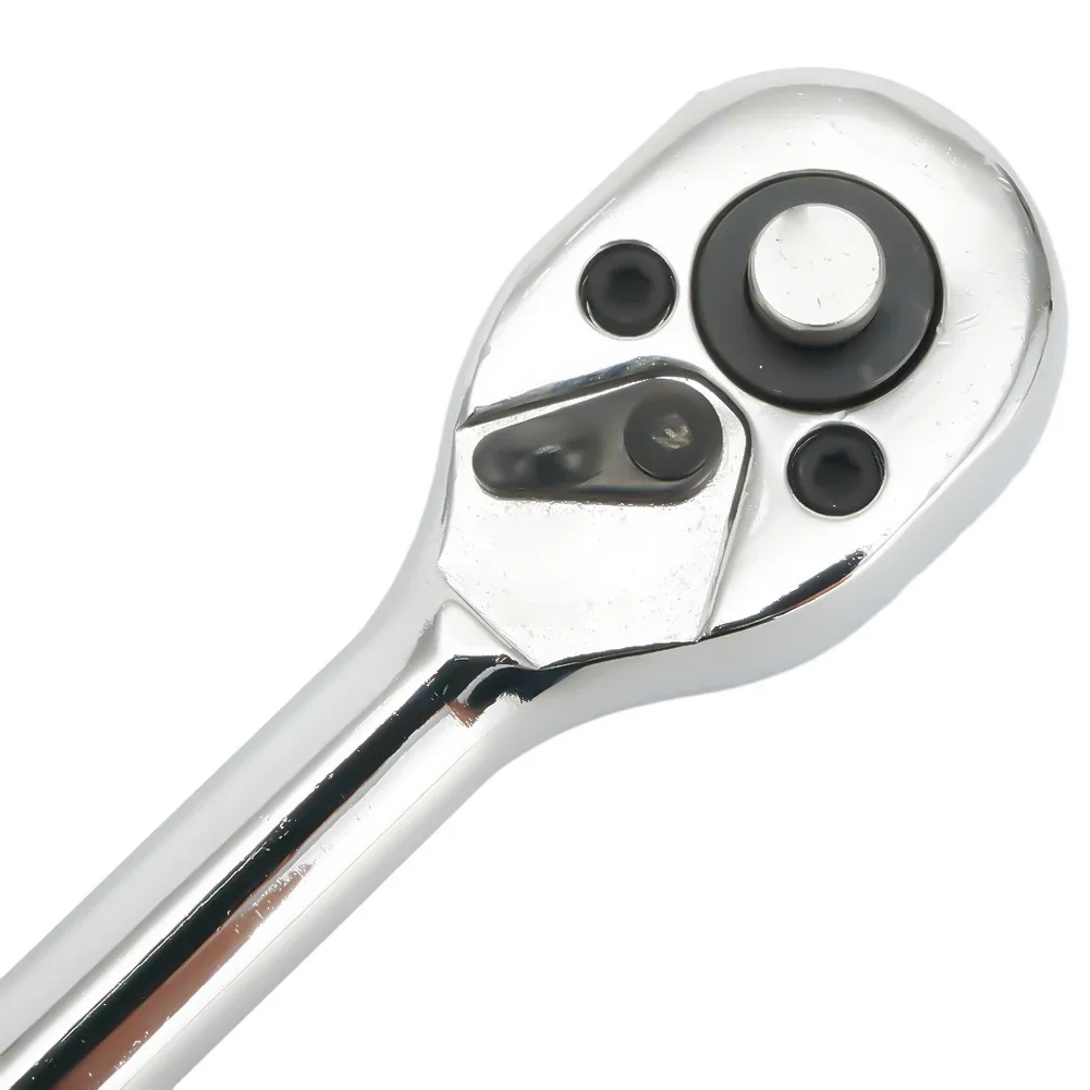 

Quick Ratchet Wrench Tools 1/2inch 1/4inch 24 Teeth 3/8inch Adjustable Chrome Vanadium Steel Durable High Torque