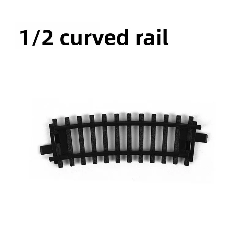 Electric Train Model Train Head Toy with Track Compatible Model Train Accessories