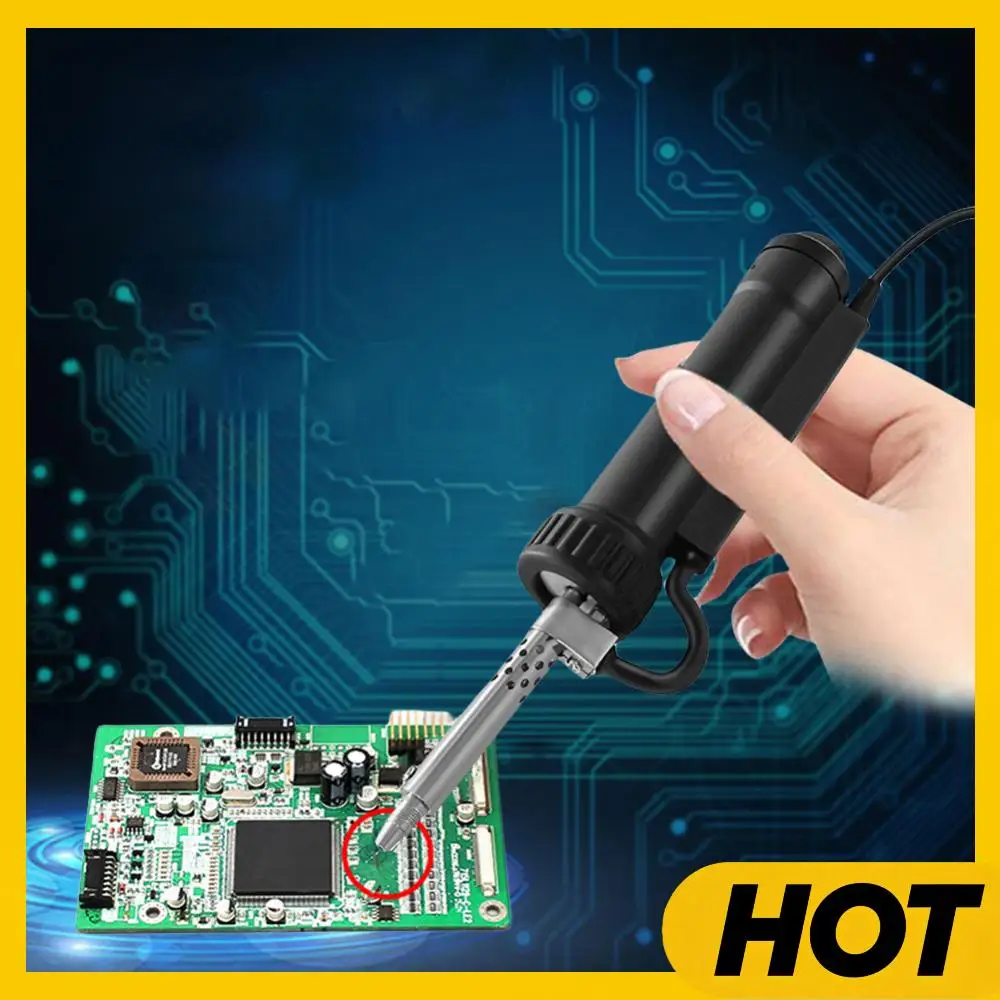 

BBT-680 Electric Vacuum Solder Sucker Solder Sucker Strong Vacuum Suction Desoldering Vacuum Pump Solder Removal Tool Portable