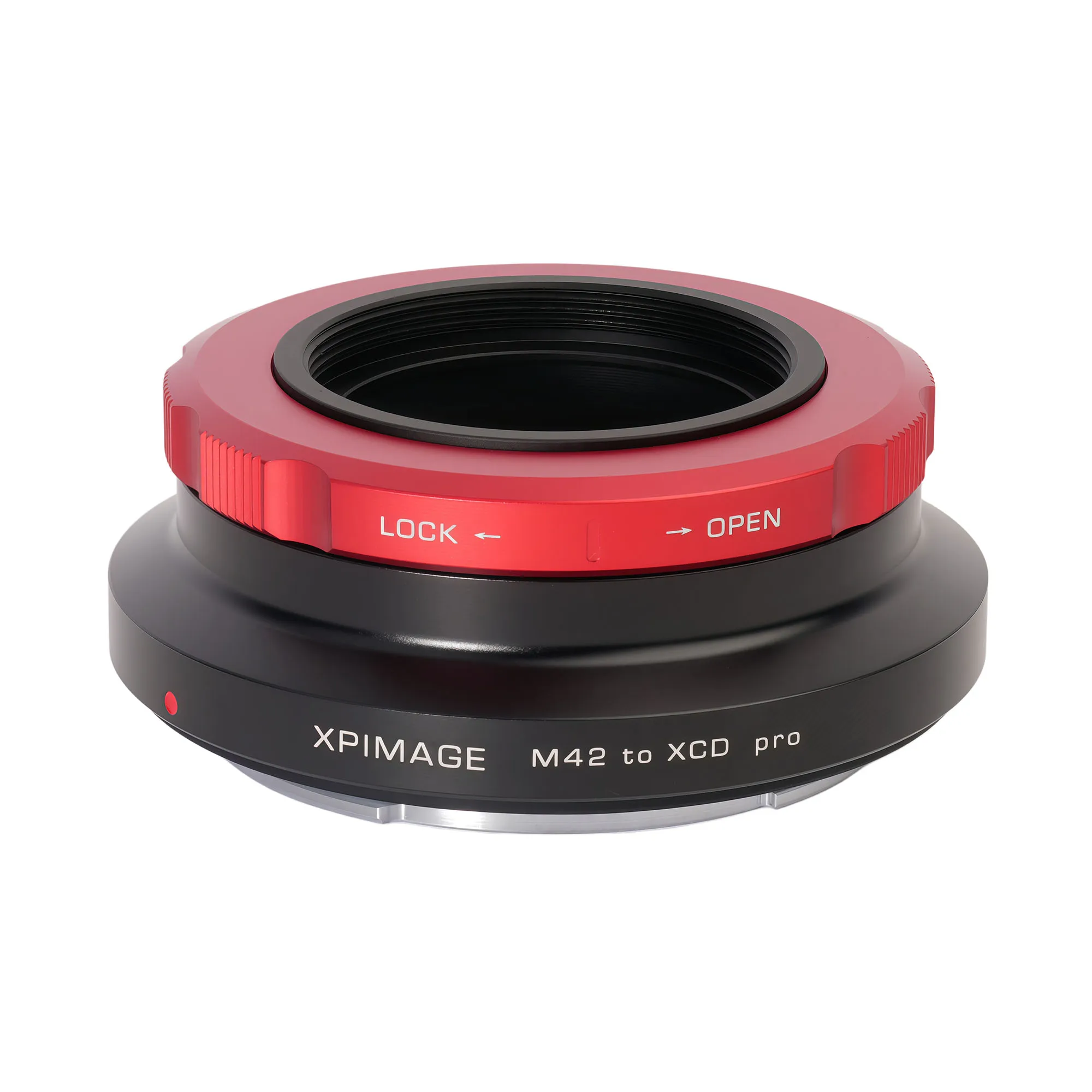 XPIMAGE M42 to XCD Lens Mount Adapter Ring Compatible with M42*1mm Standard Screw Thread Lenses to Hasselblad X Camera X1D X2D