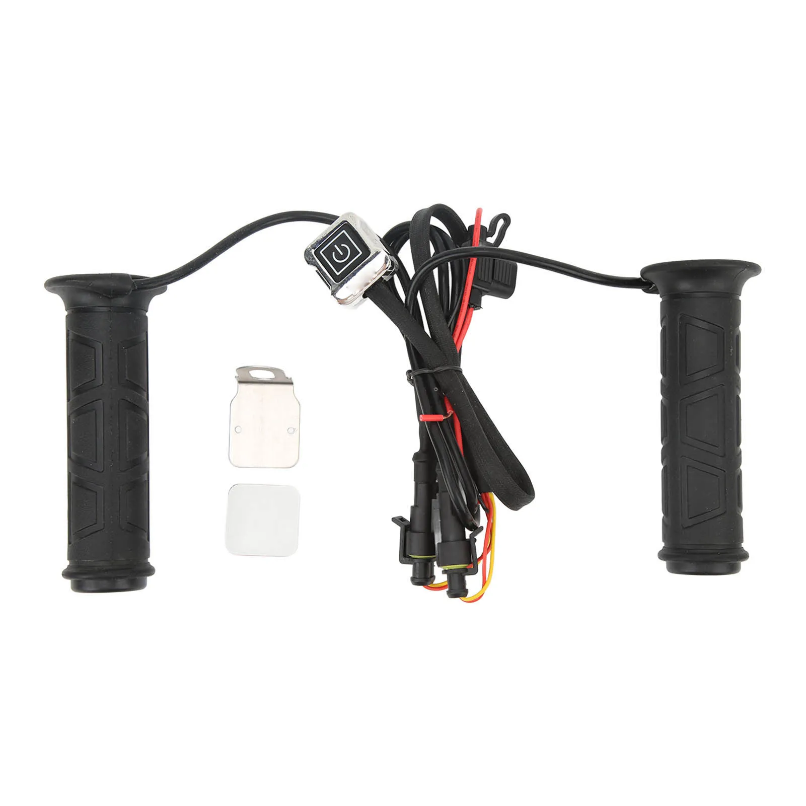 12V motorfiets verwarmde handgrepen, waterdichte elektrisch verwarmde handgrepen met instelbare temperatuur voor ATV