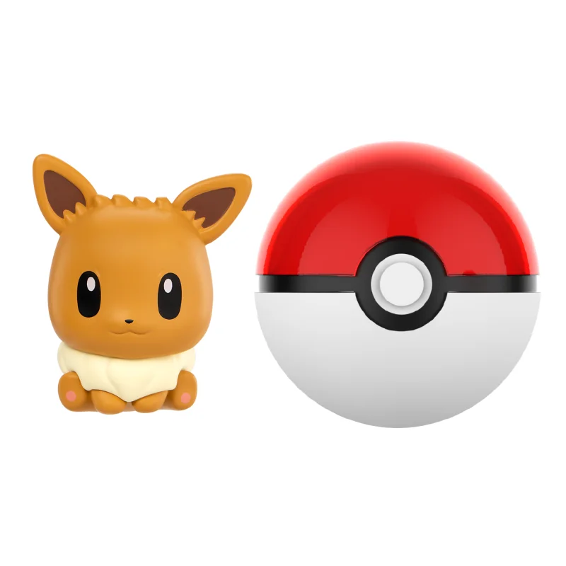 Pokemon Anime Pokeball Action-figuren Sylveston Umbreon Gengar Mini Puppen FUNISM Original Echte Modell Auto Ornament Spielzeug Geschenk
