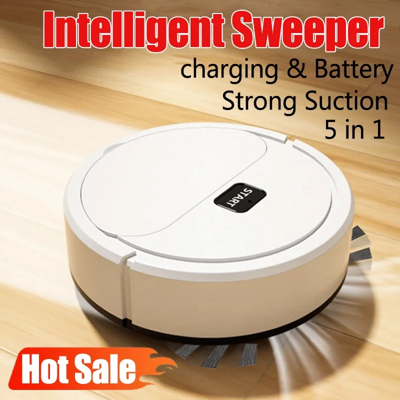 

Smart sweeping robot mini silent vacuum cleaner sweeping mopping brush three in one multifunctional cleaning machine home