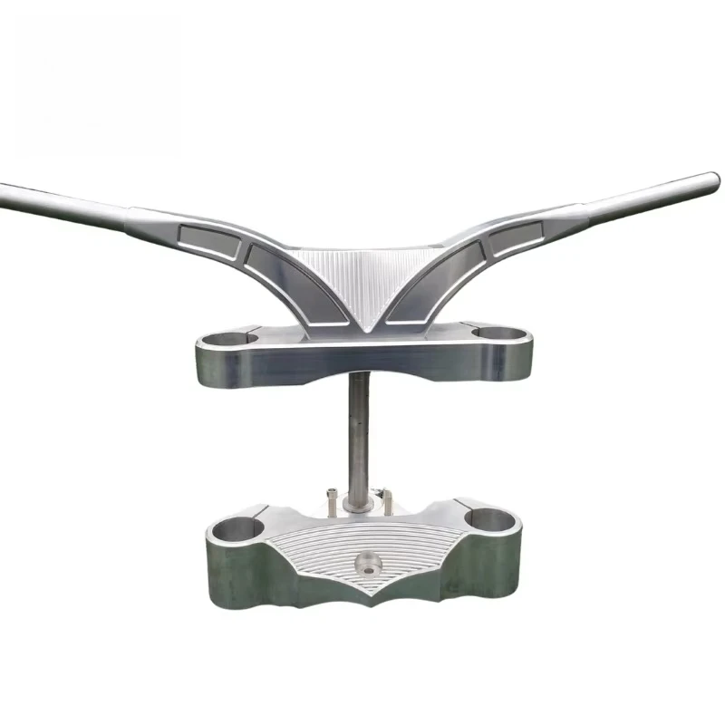Precision CNC Machining Is Suitable for Modifying Motorcycle Triple Tree Clamps on Night Luther Wolverine Motorcycles