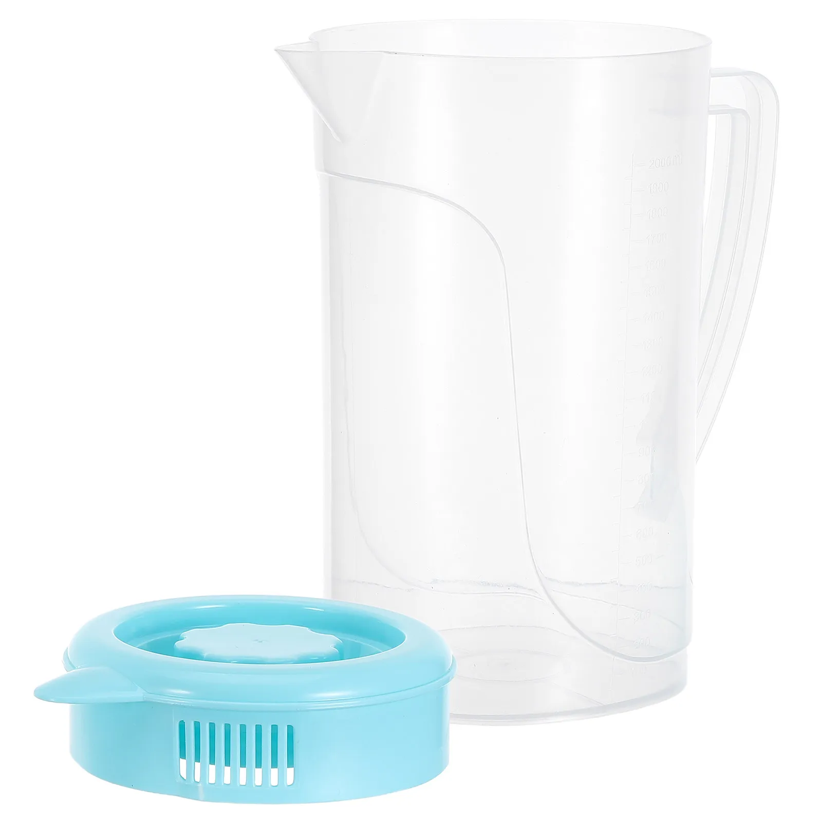 Large Capacity Diffuser Water Pitcher Plastic Shatterproof Beverage Jug Family Size Beverage Pitcher for Party Office Juice Tea