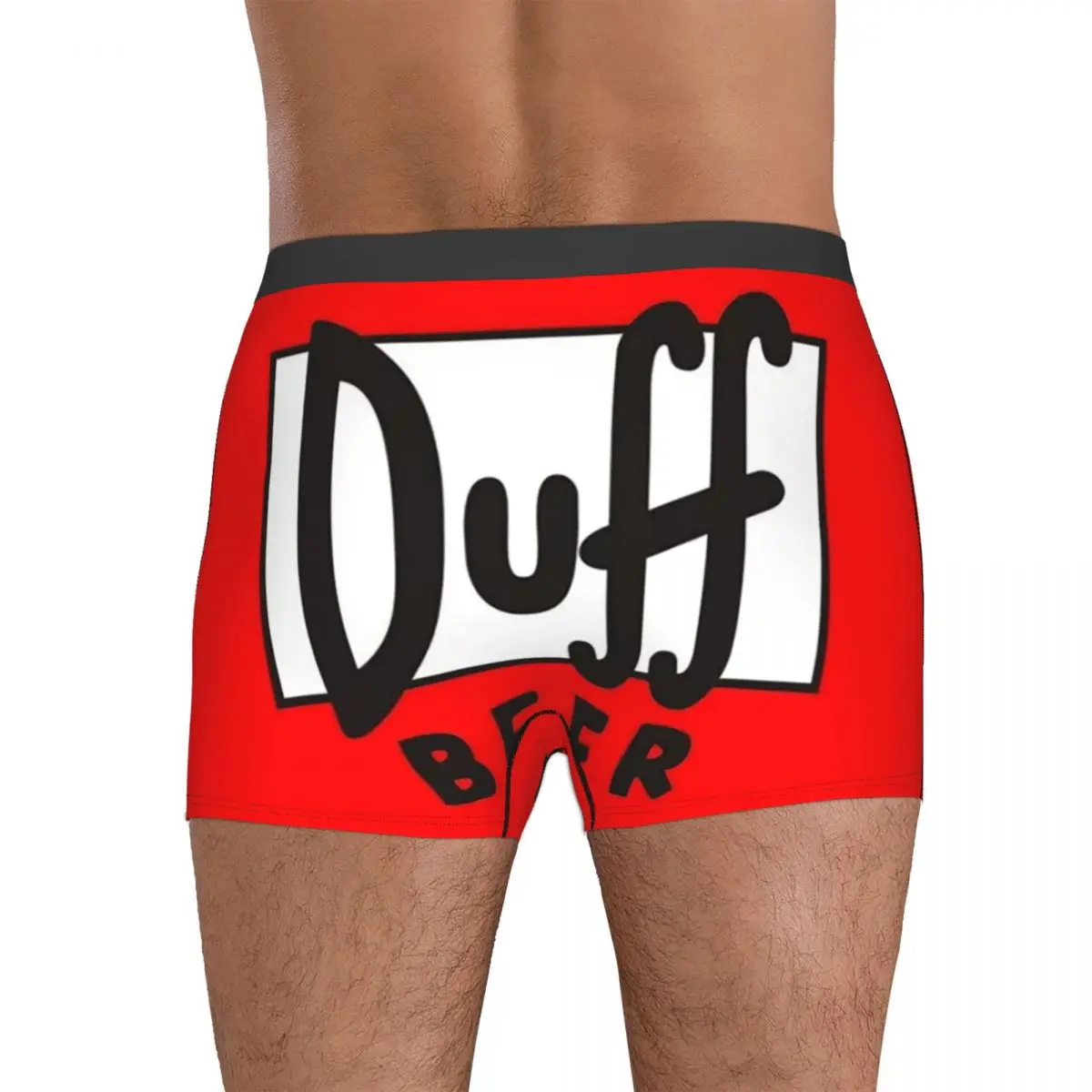 Boxer Underpants Shorts Duff Beer Panties Men's Breathable Underwear for Homme Man Boyfriend Gift