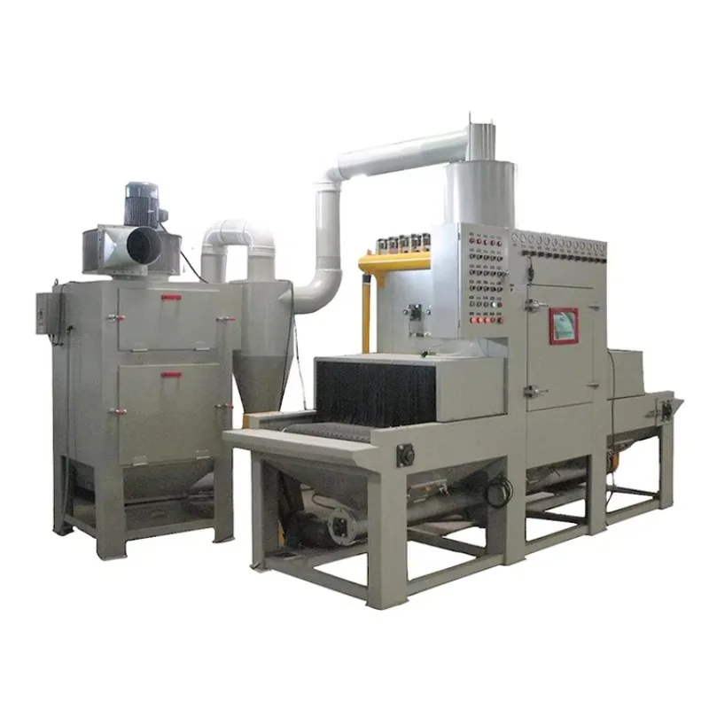 Sandblasting Rust Removal Room Sandblasting Chamber Automatic Sand Blasting Machine