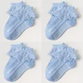 4 pares azules