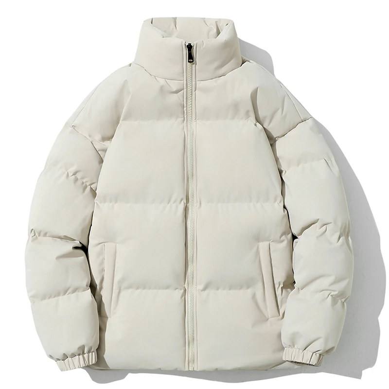 2024 Winter gepolsterte Parka verdicken warme Mode Streetwear losen Mantel männliche Jugend neu in Frau Blase Herbst lässig Overs ize Jacke