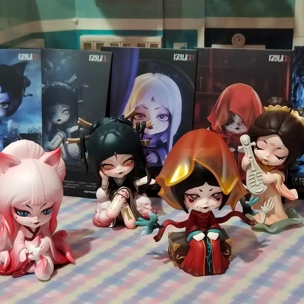 Kayla'x Dark Fairy Tale Series Blind Box Anime Figure Toys Horrible Style Action Figurine Mystery Box Model Gifts Surprise Box